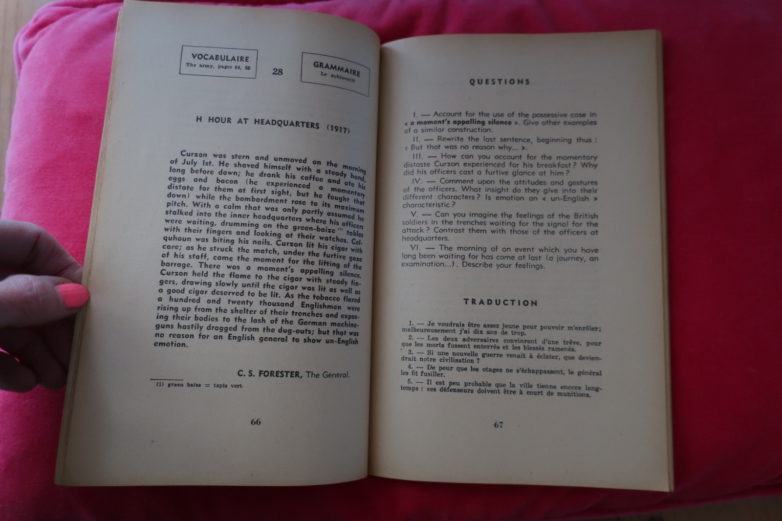 recueil de VERSIONS ET THEMES ANGLAIS serie verte