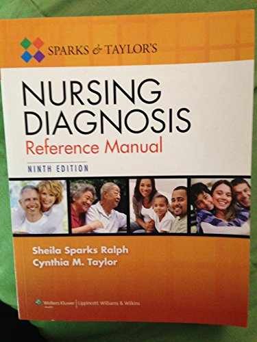 Sparks and Taylor’s Nursing – Paperback, by Ralph Sheila Sparks – Very Good c