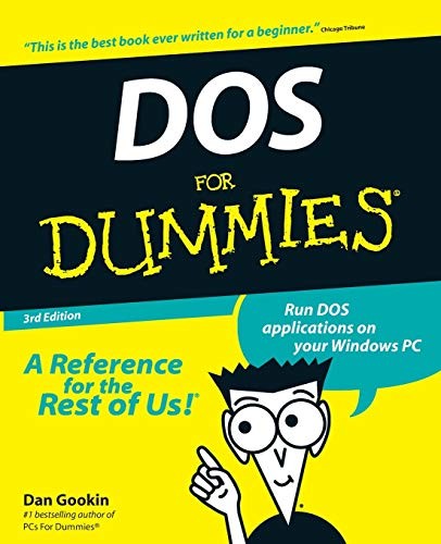 DOS For Dummies – Paperback By Gookin, Dan – GOOD