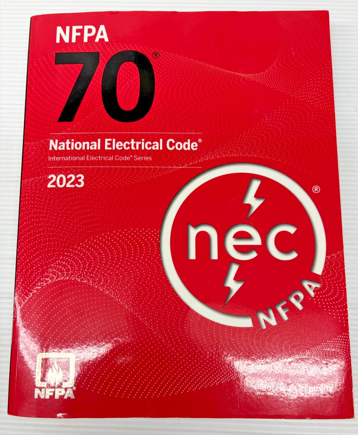 NFPA NEC 70 National Electrical Code 2023 Edition with Tabs Paperback (21820RK)