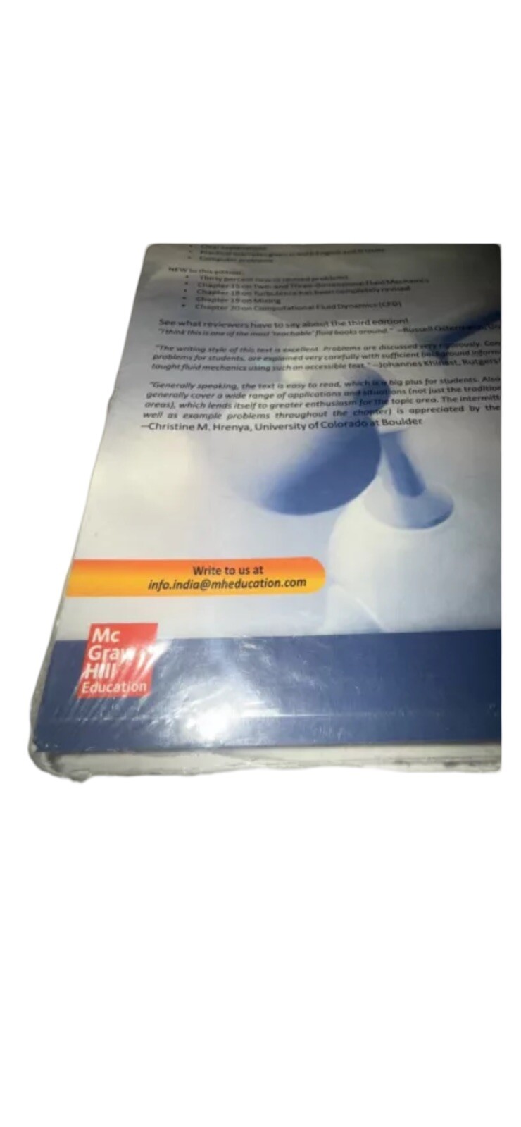 FLUID MECHANICS For Chemical Engineers 3ED Noel Nevers Indian Edition NEW Sealed
