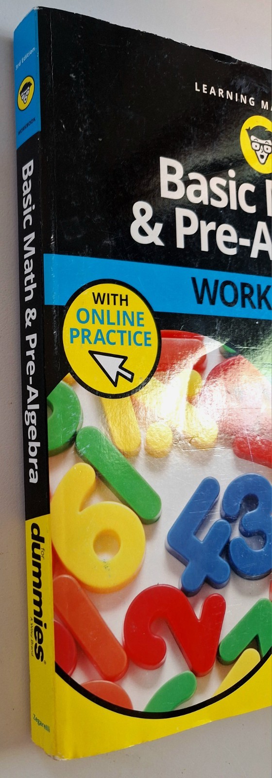 Basic Math & Pre-Algebra Workbook For Dummies 3rd Edition 2017 Mark Zegarelli