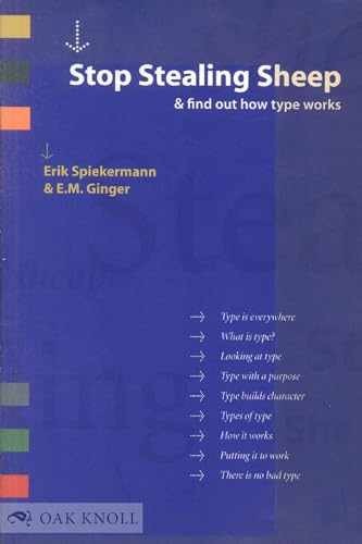 Stop Stealing Sheep & Find Out How – Paperback, by Erik Spiekermann – Very Good