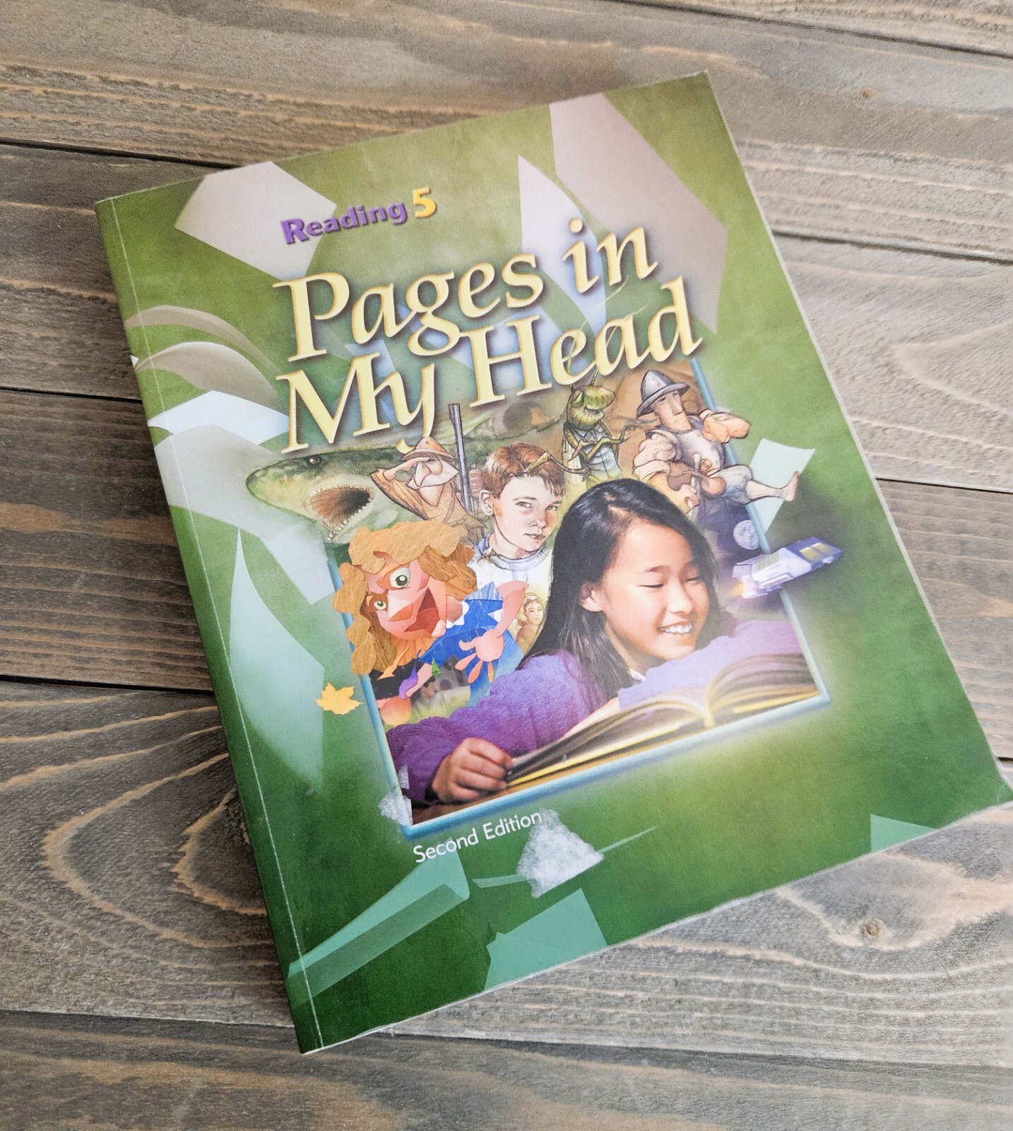 BJU Reading 5- Pages in My Head- Student Textbook- 2nd Edition 5th Grade GREAT