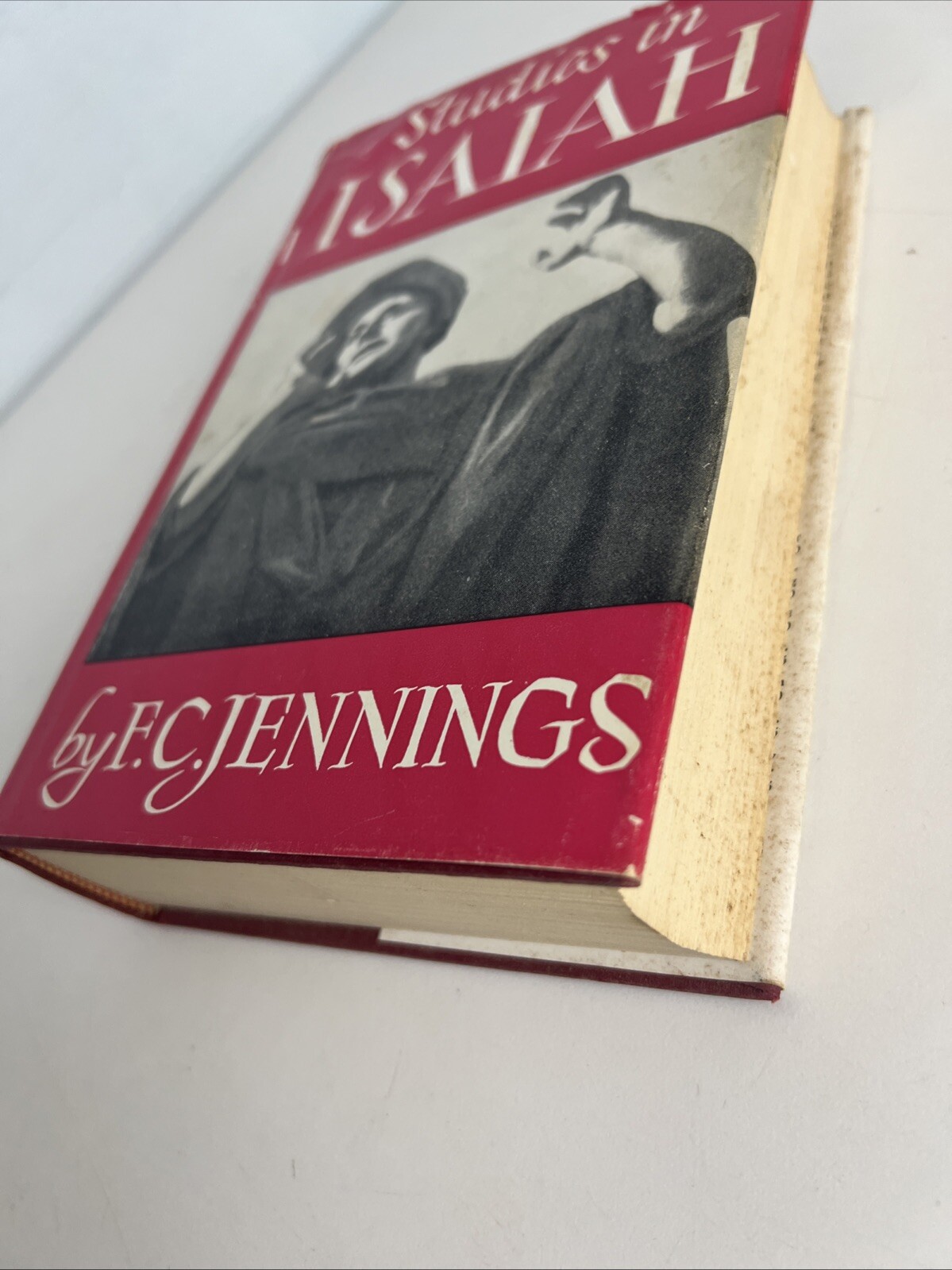 Studies In Isaiah By FC Jennings – Hardback – Vintage 1966 VTG Book