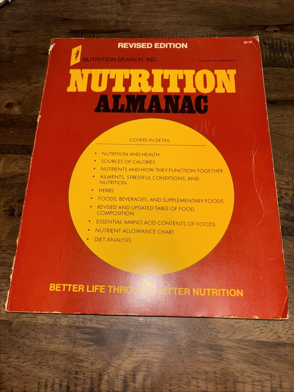 Nutrition Almanac: Better Life Through Better Nutrition – Paperback First Print