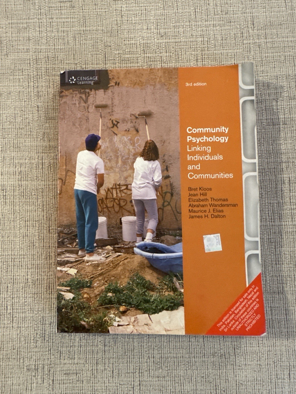 Community Psychology Linking Individuals & Communities 3rd Ed Cengage 2015