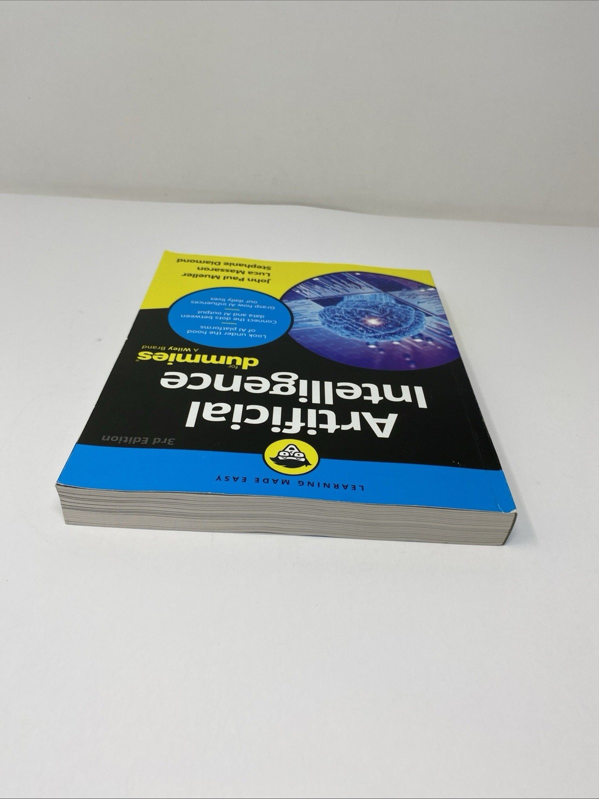 Artificial Intelligence for Dummies 3rd Edition John Paul Mueller, Massaron 2025