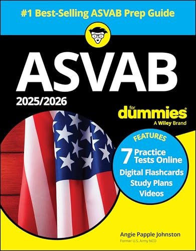 2025/2026 ASVAB For Dummies by Angie Papple Johnston