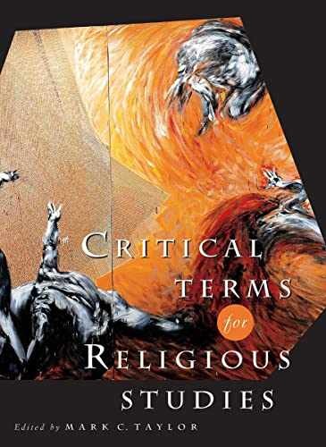 Critical Terms for Religious – Paperback, by Taylor Mark C. – Acceptable n