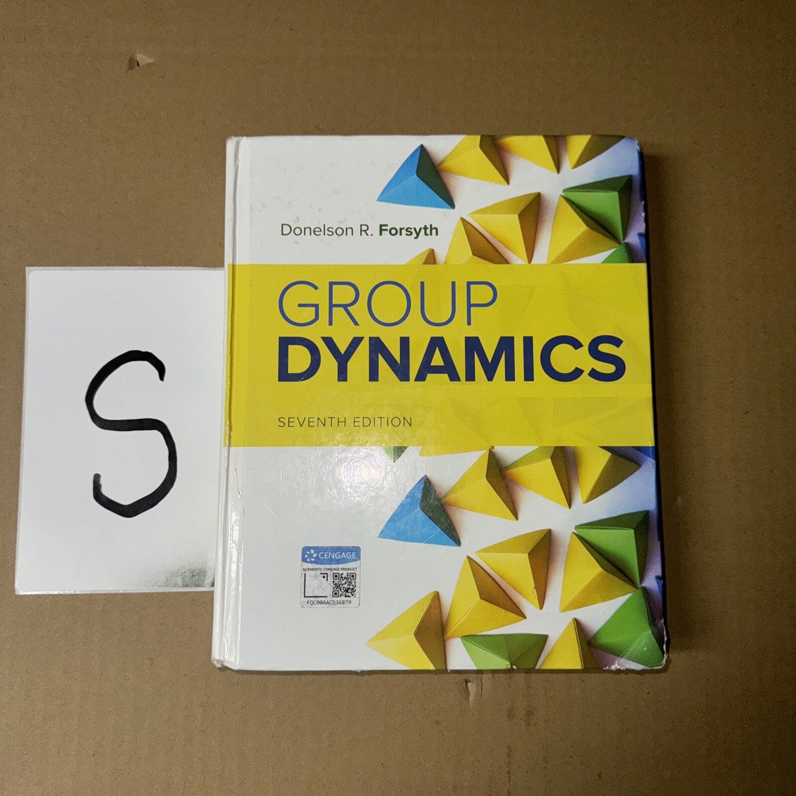 MindTap Course List Ser.: Group Dynamics by Donelson R. Forsyth (2018,.-V