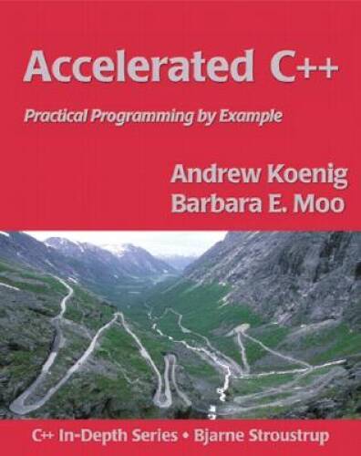 Accelerated C++: Practical Programming by Example – Paperback – VERY GOOD