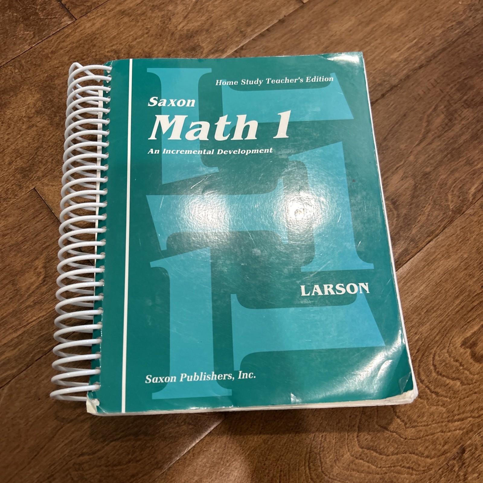 Math 1 Home Study by Nancy Larson (2001, Spiral, Reprint,Teacher’s edition)