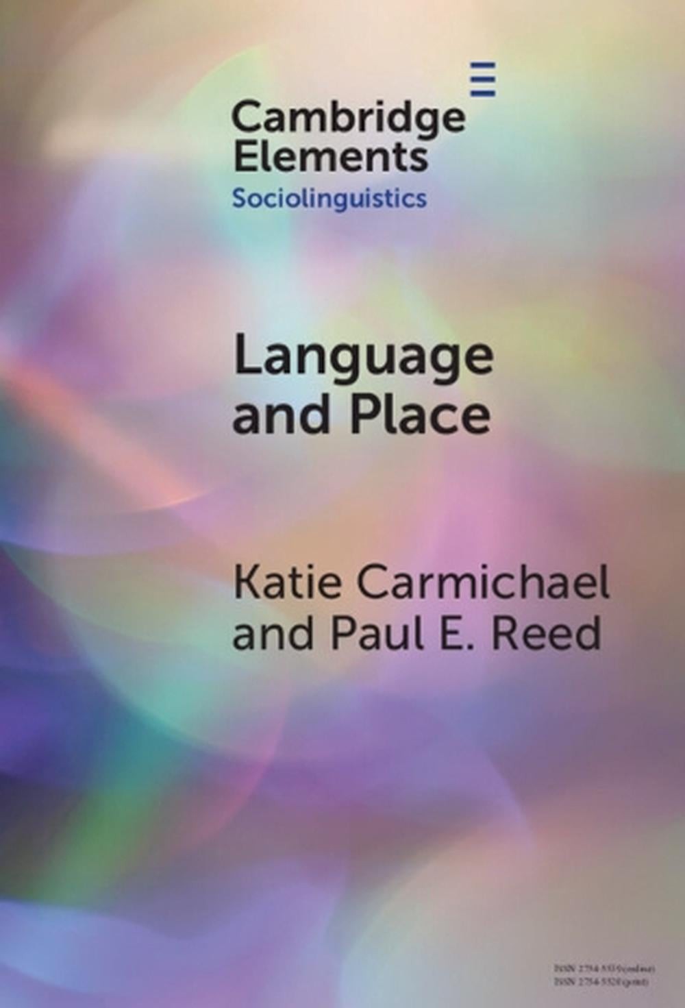 Language and Place by Katie Carmichael Hardcover Book