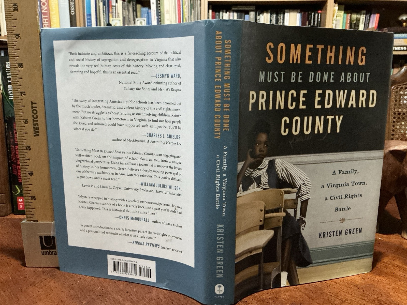 Something Must Be Done about Prince Edward County By Kristen Green HC Signed VG