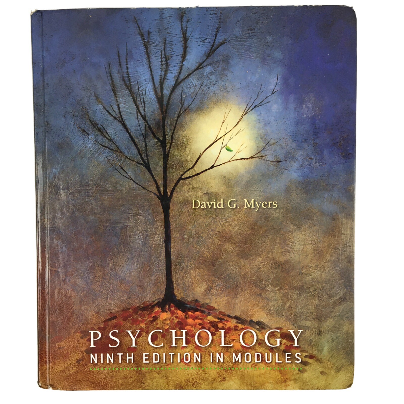 Psychology Ninth Edition in Modules David G Myers 2010 Hardcover 734 Pages EUC