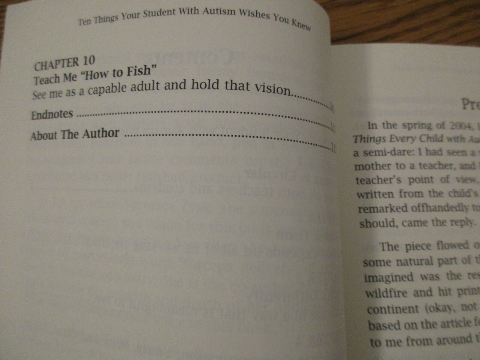 Ten Things Your Student With Autism Wishes You Knew (Ellen Notbohm)