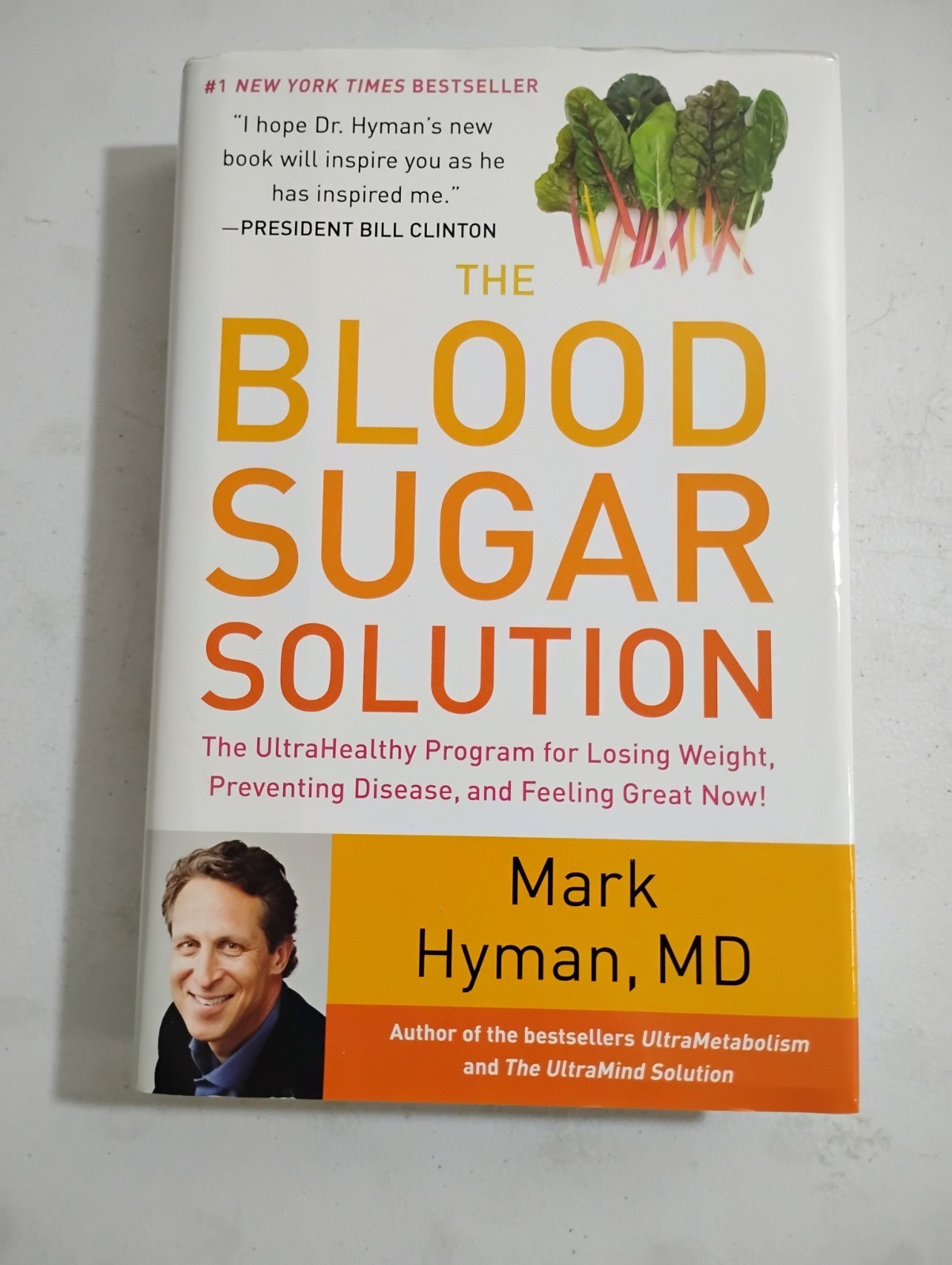 The Blood Sugar Solution Cookbook, By Mark Hyman, MD, HC DJ First Edition