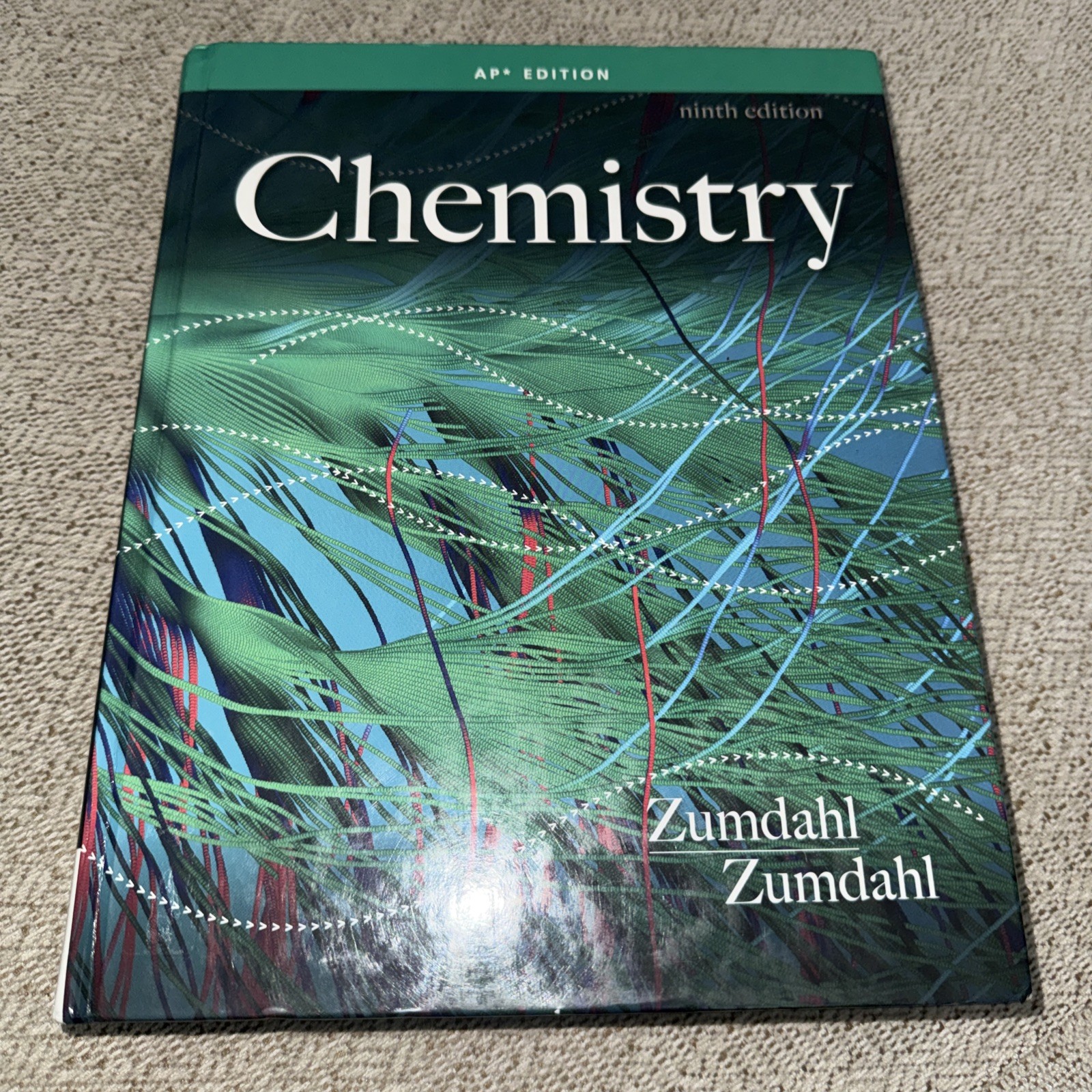 AP Chemistry ~ Steven Zumdahl AP Edition 9th Edition H.S. Chemistry Textbook