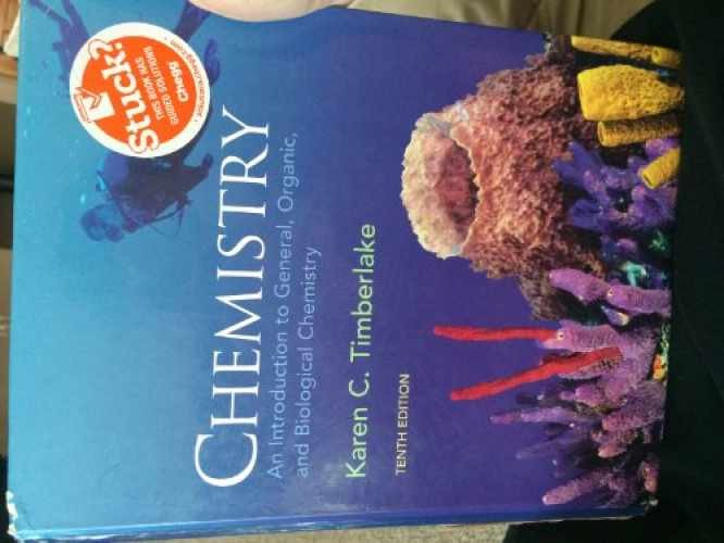 Chemistry: An Introduction to – Hardcover, by Timberlake Karen C. – Very Good