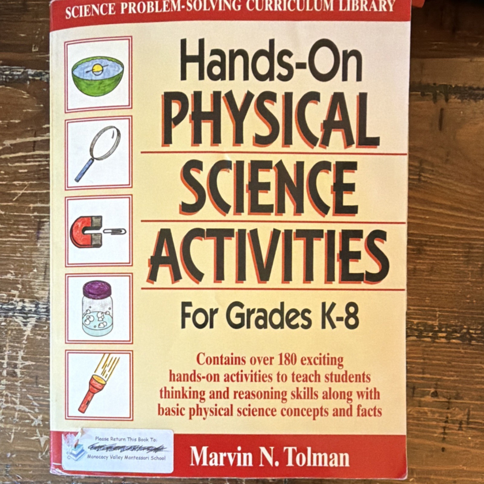 Hands-On Physical Science Grades K-8 by Marvin N. Tolman, Science Problem-Solvi…