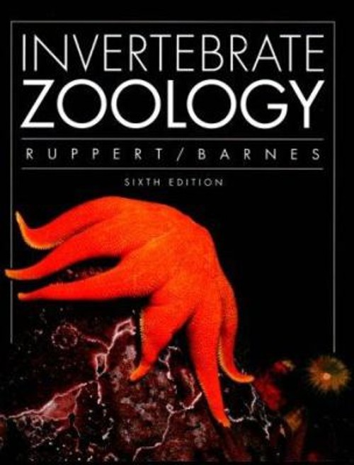Invertebrate Zoology Hardcover Edward E., Barnes, Robert D. Ruppe