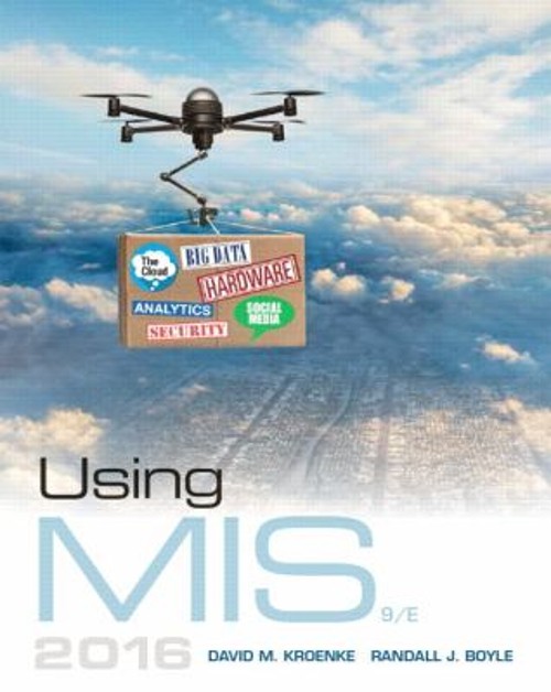 Using MIS Paperback Randall, Kroenke, David Boyle