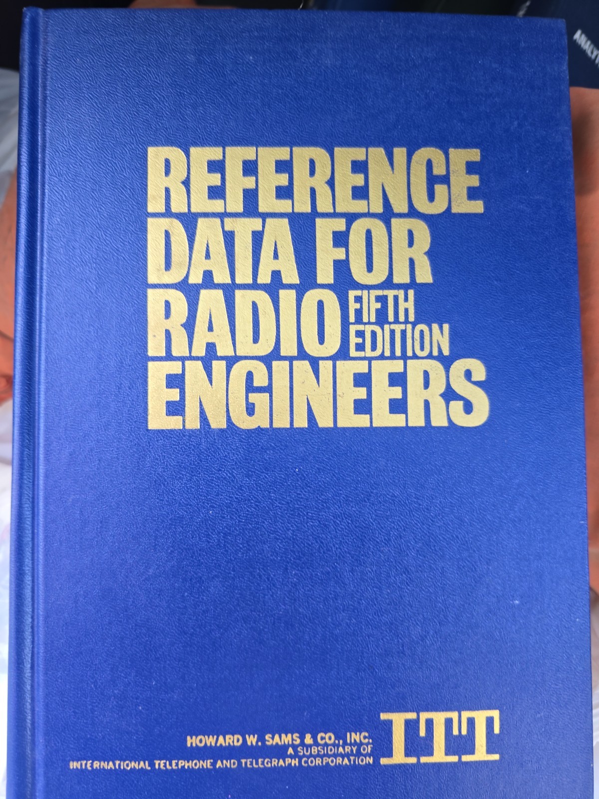 Reference Data For Radio Engineers 5th Edition-Howard W Sams (HCDJ)