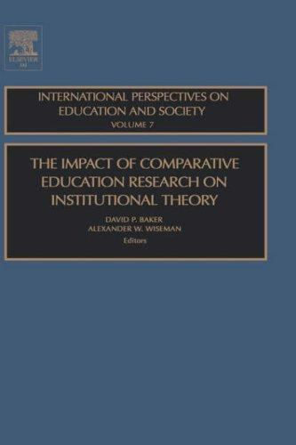 Impact of Comparative Education Research on Institutional Theory, Hardcover b…