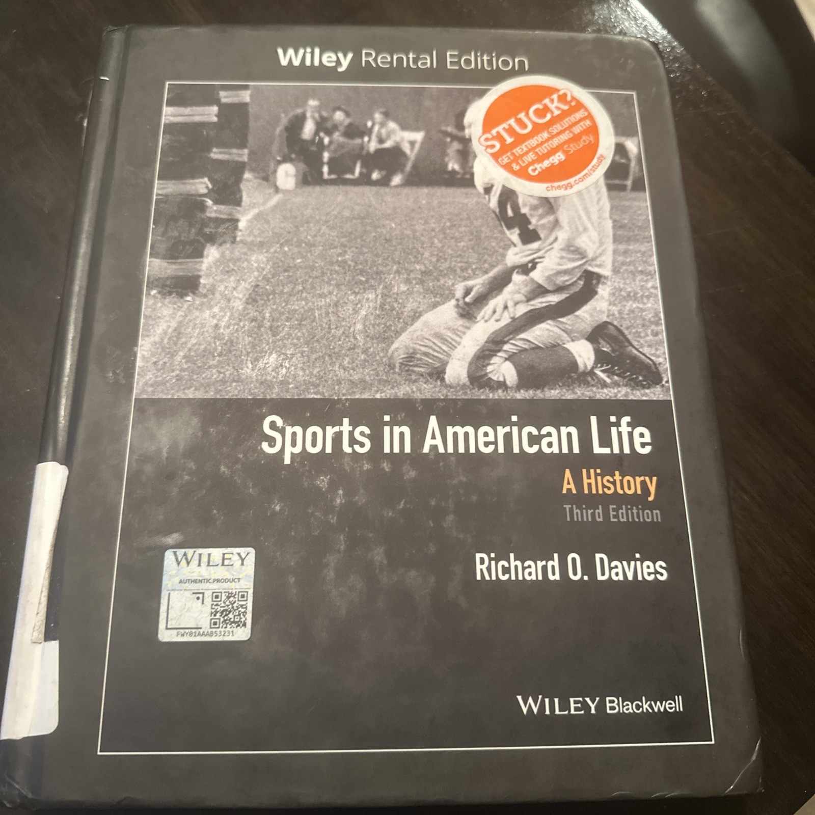 Sports in American Life: A History Hard cover by Richard Davies