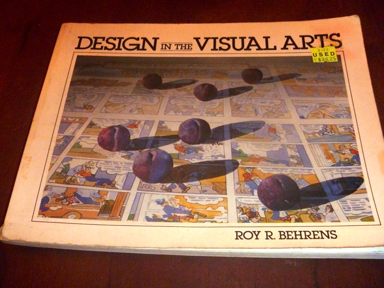 Vtg Book Design in the Visual Arts Roy Behrens