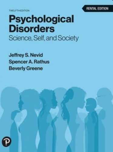Psychological Disorders: Science, – Hardcover, by Jeffrey S. Nevid – Very Good
