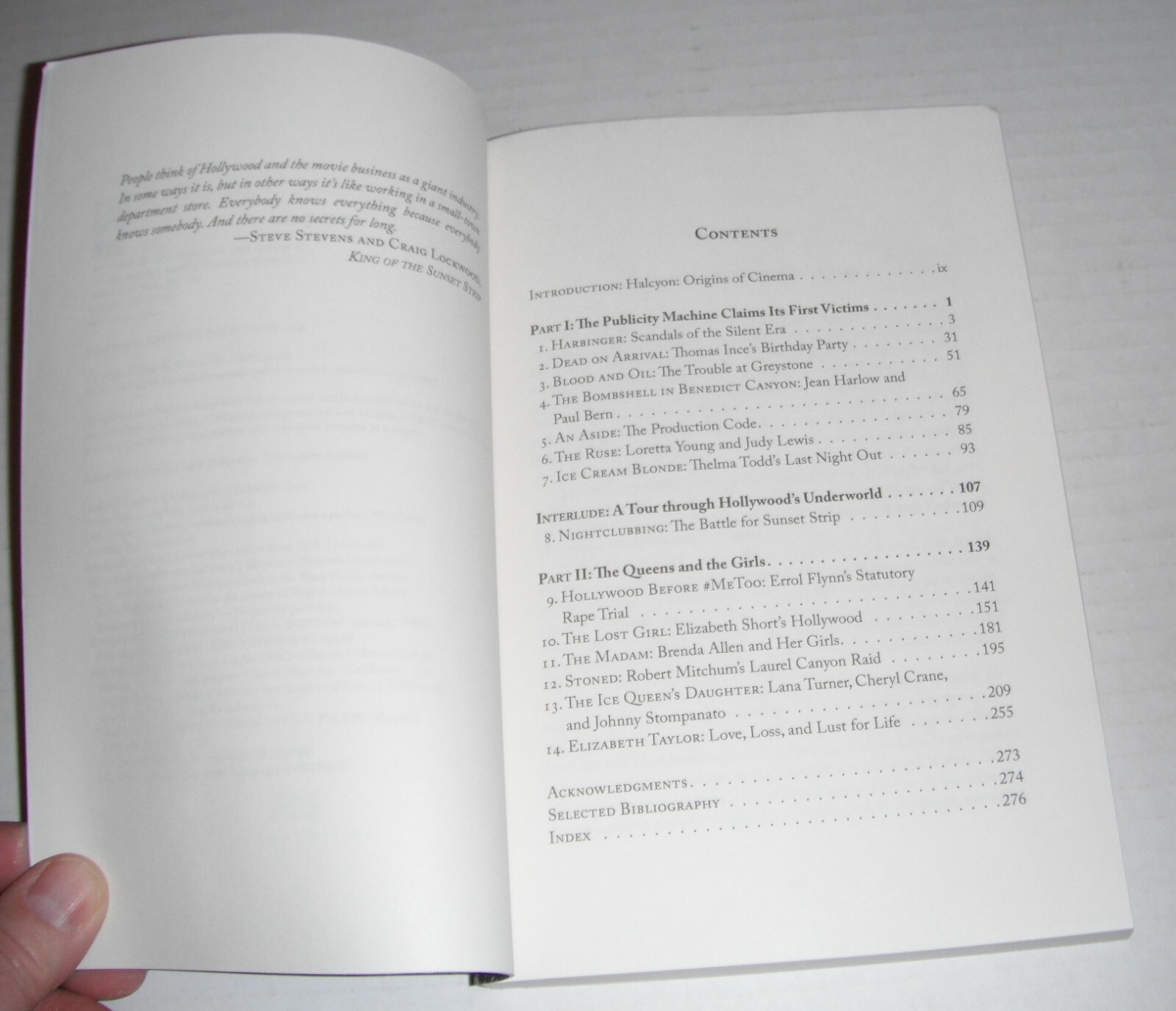 Hollywood Horrors..2022 paperback…approx 290 pages….$ 19.95 List price–no