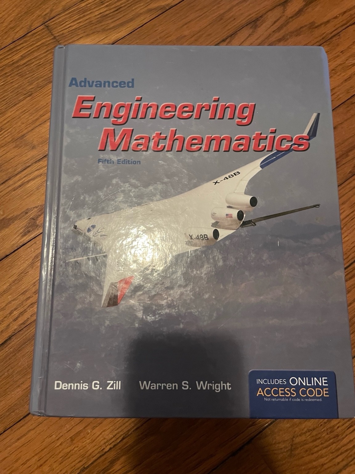 Advanced Engineering Mathematics 5th Edition – Zill & Wright – Hardcover