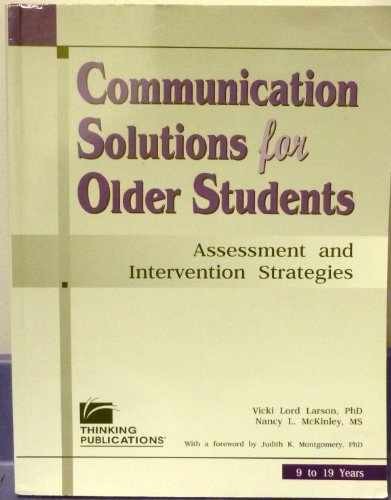 Communication Solutions for – Paperback, by Larson Vicki Lord; – Very Good j