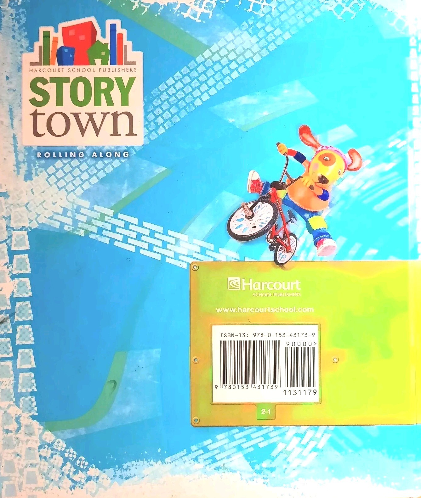VERY GOOD! STORYTOWN: ROLLING ALONG Hardcover Textbook (2008) 474 pages