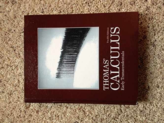 Thomas’ Calculus Early – Hardcover, by Thomas Jr. George – Acceptable