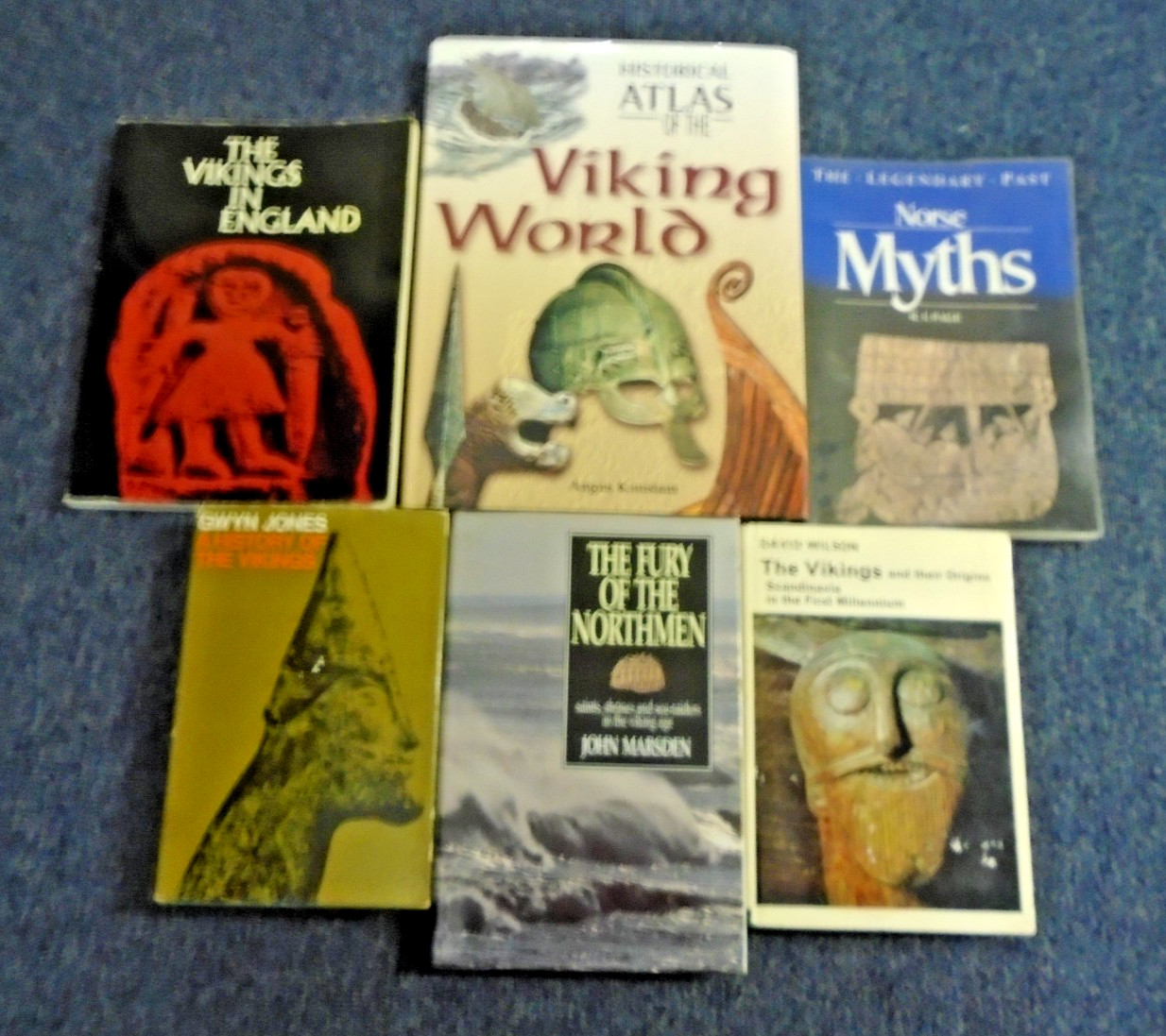 Viking / Norse Book Bundle – 6x Hardback & Softback Books – Good Condition