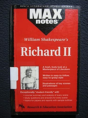 Richard II (MAXNotes Literature Guides) [Paperback] [Jun 06, 1996] Morrison, ..