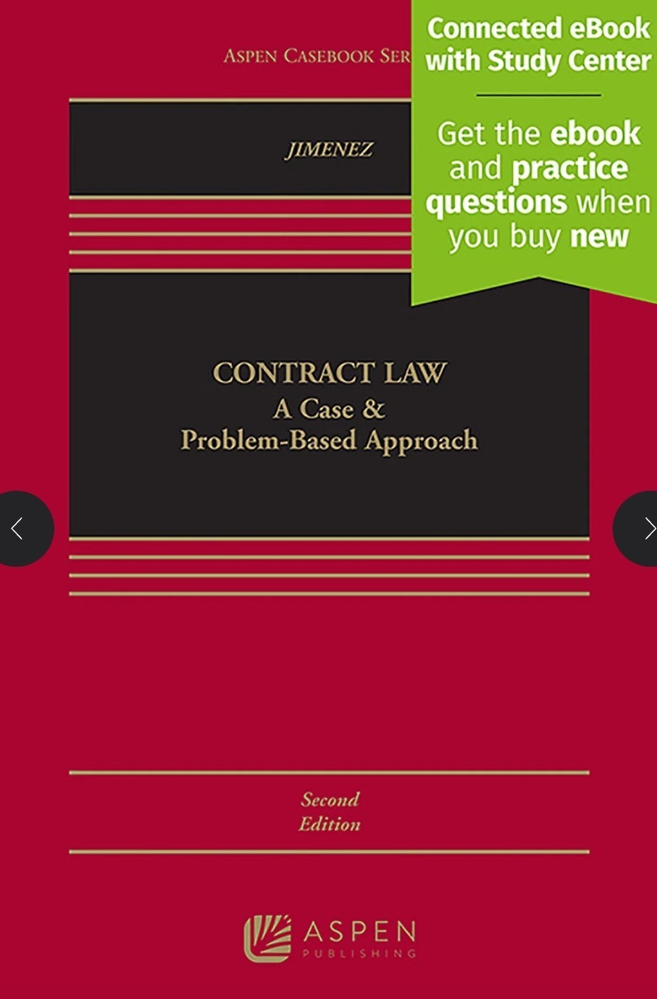 764E- EBOOK ACCES CODE CARD ONLY for Contract law a case and problem…2nd