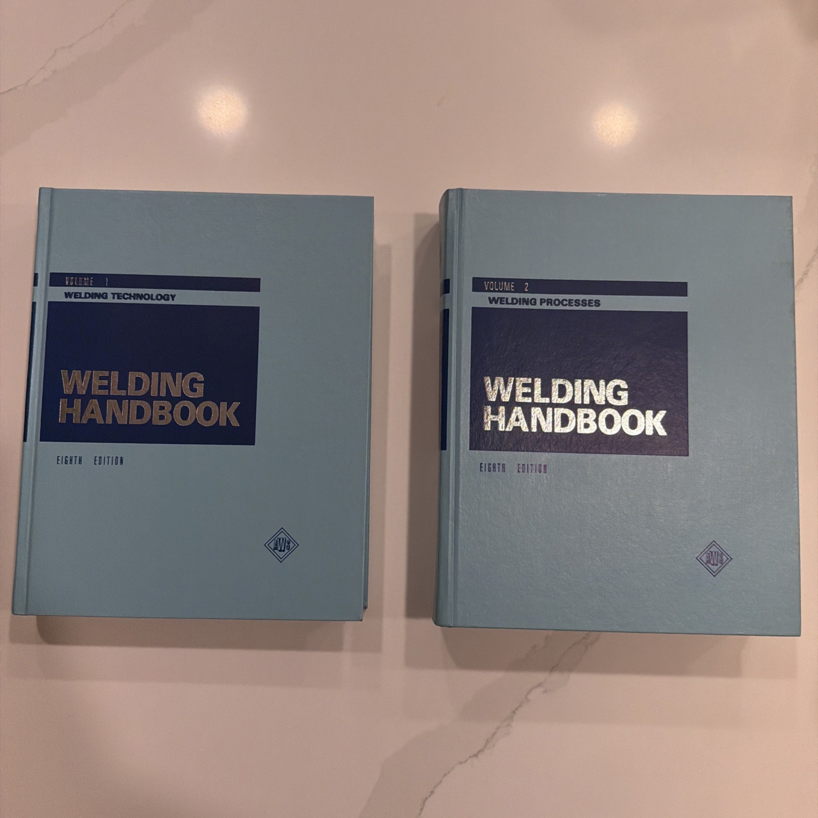 WELDING HANDBOOK American Welding School Volume 1 & 2 – 8th Edition Hardcover