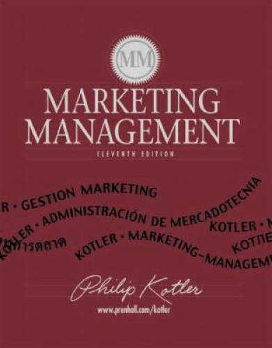 Marketing Management – Hardcover By Kotler, Philip – GOOD