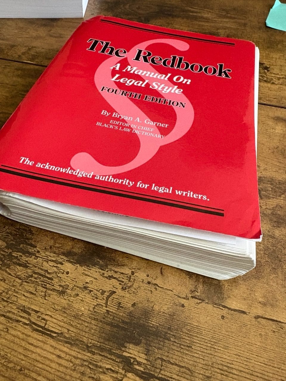 Coursebook Ser.: Redbook : A Manual on Legal Style by Bryan Garner (2018, Trade