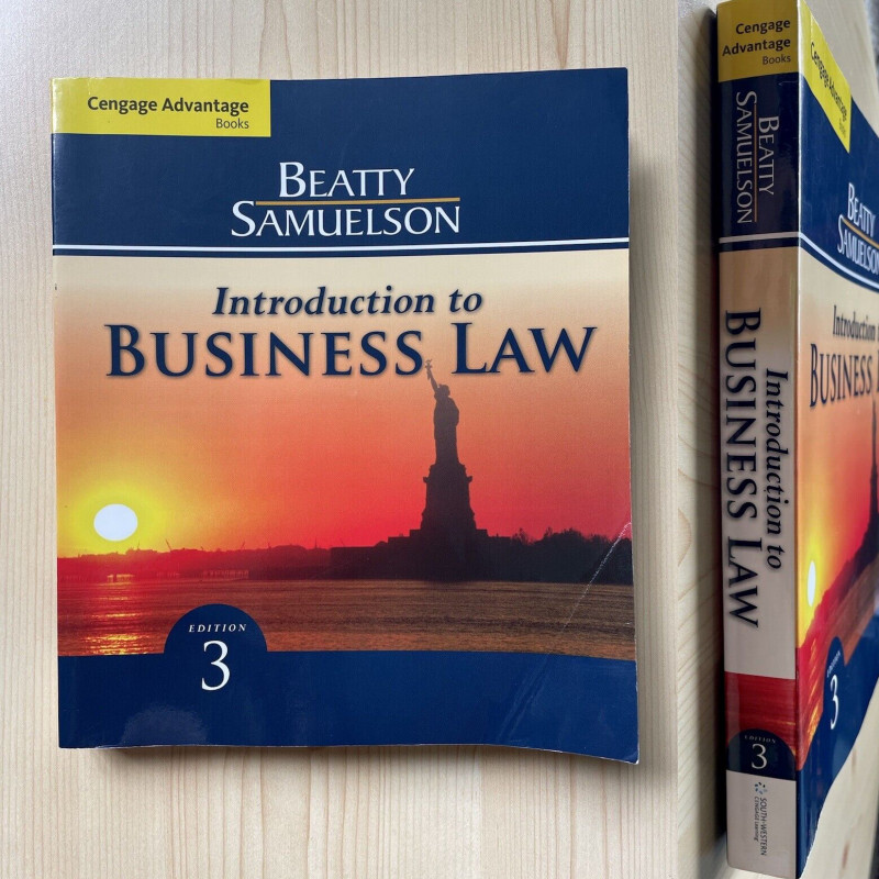 💋Introduction to Business Law Edition 3 by Susan Samuelson&Jeffrey F. Beatty💧