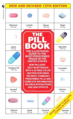 THE PILL BOOK, TWELFTH EDITION By Harold M. Silverman *Excellent Condition*