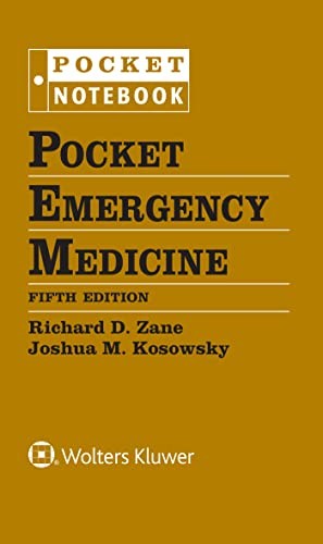 Pocket Emergency Medicine, Zane, Kosowsky 9781975190729 Fast Free Shipping..