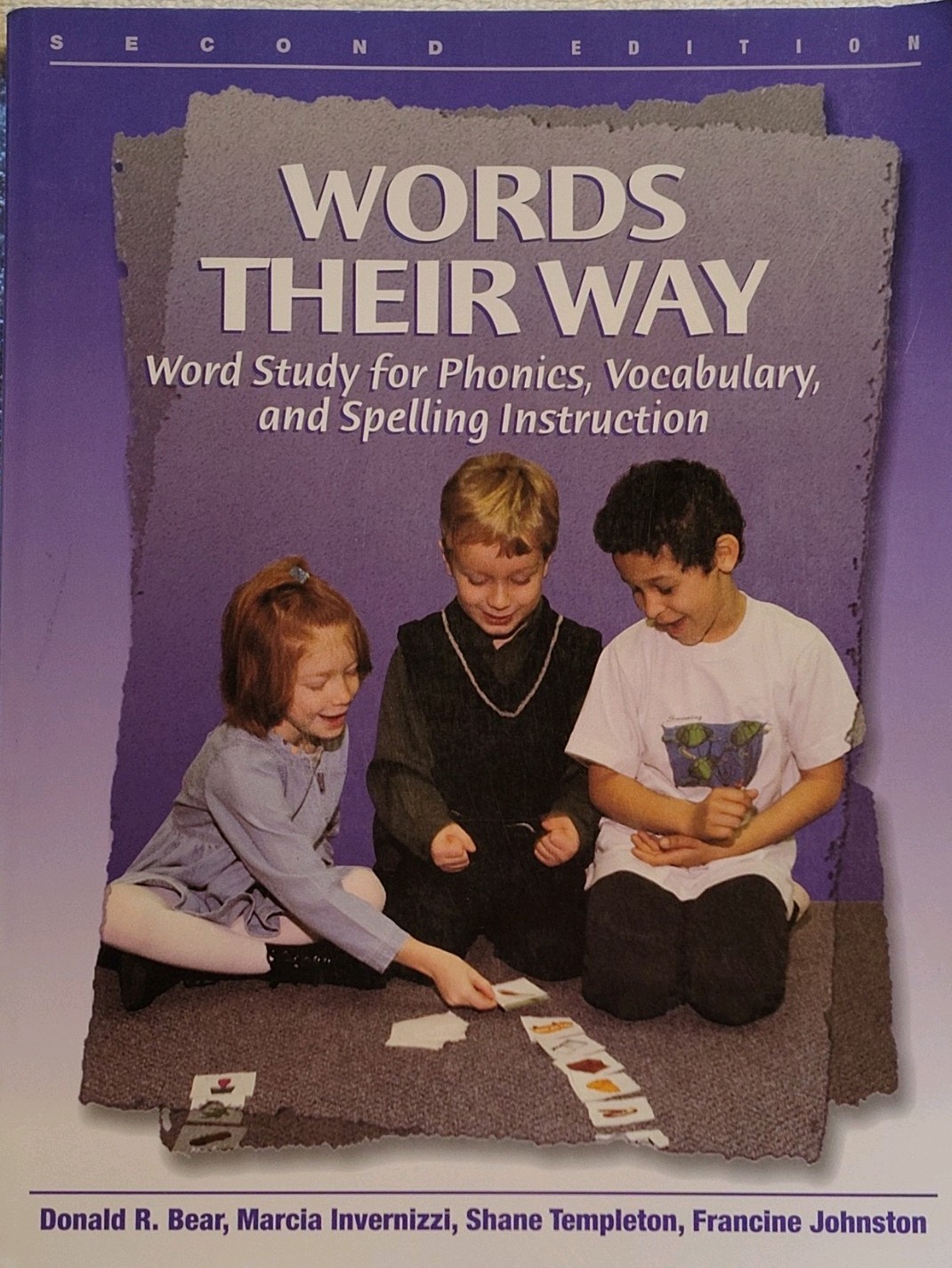 Words Their Way Word Study Phonics Vocabulary Spelling 2nd Edition Bear