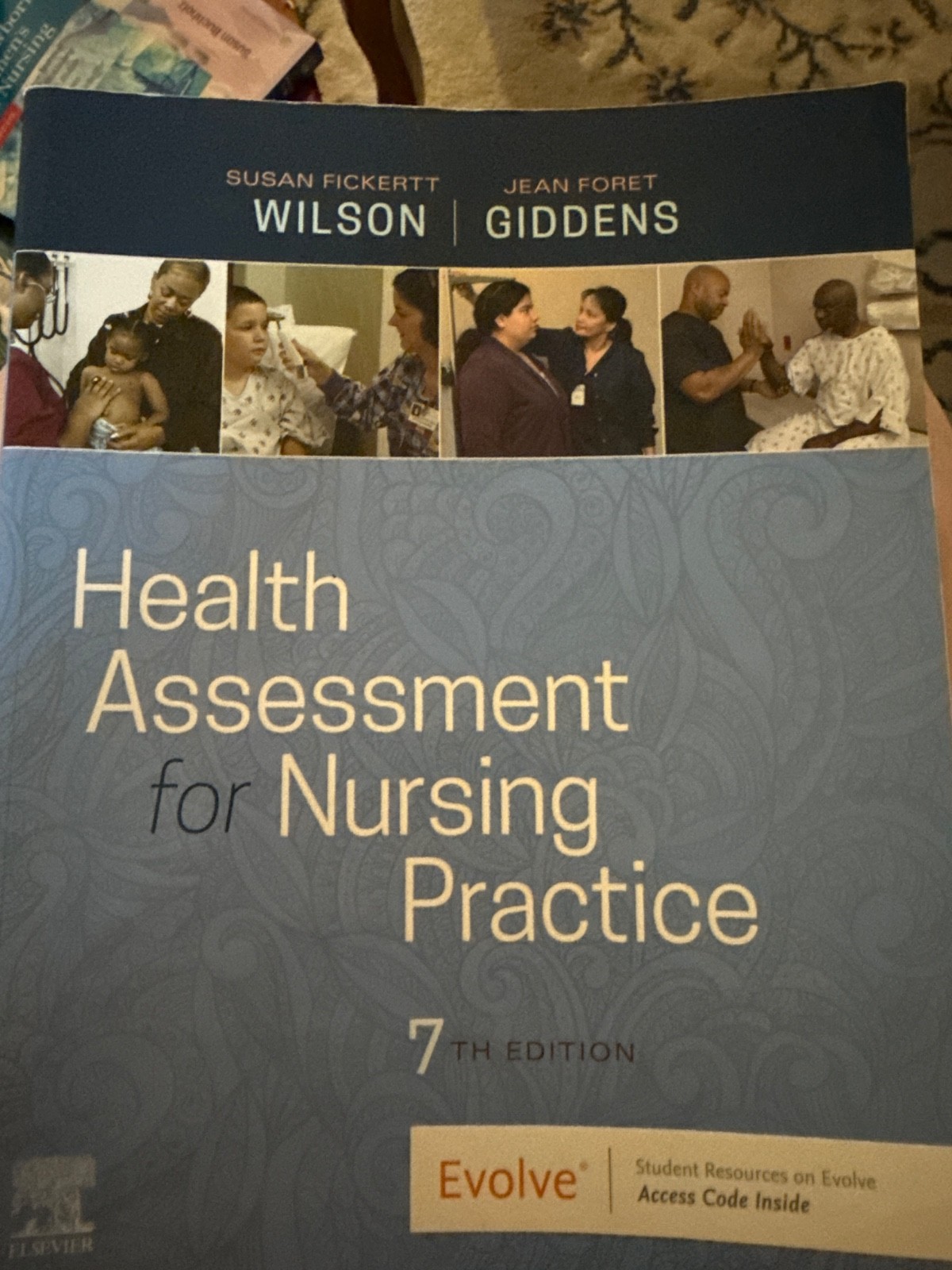 Health Assessment for Nursing Practice by Susan Fickertt Wilson and Jean…