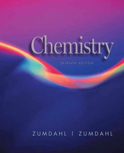 Chemistry – Paperback, by Steven S. Zumdahl; Susan A. Zumdahl; – Acceptable n