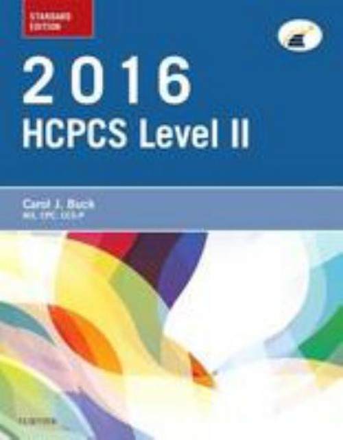 2016 HCPCS Level II Standard Edition Paperback Carol J. Buck